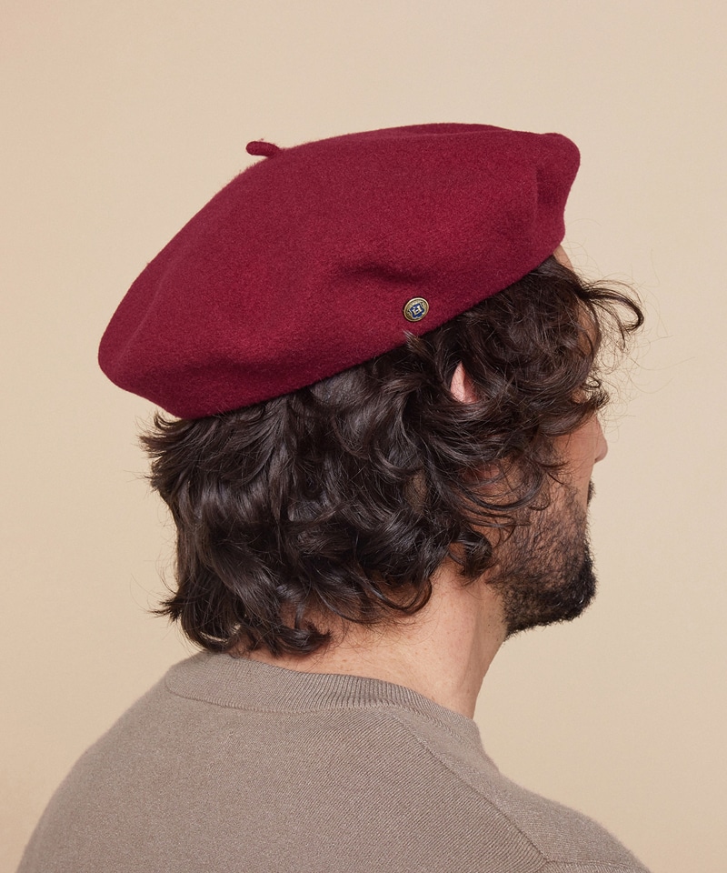 【ロレール】バスク 10型/ボルドー ウール/ベレー メンズ レディース/BASQUE詳細画像9