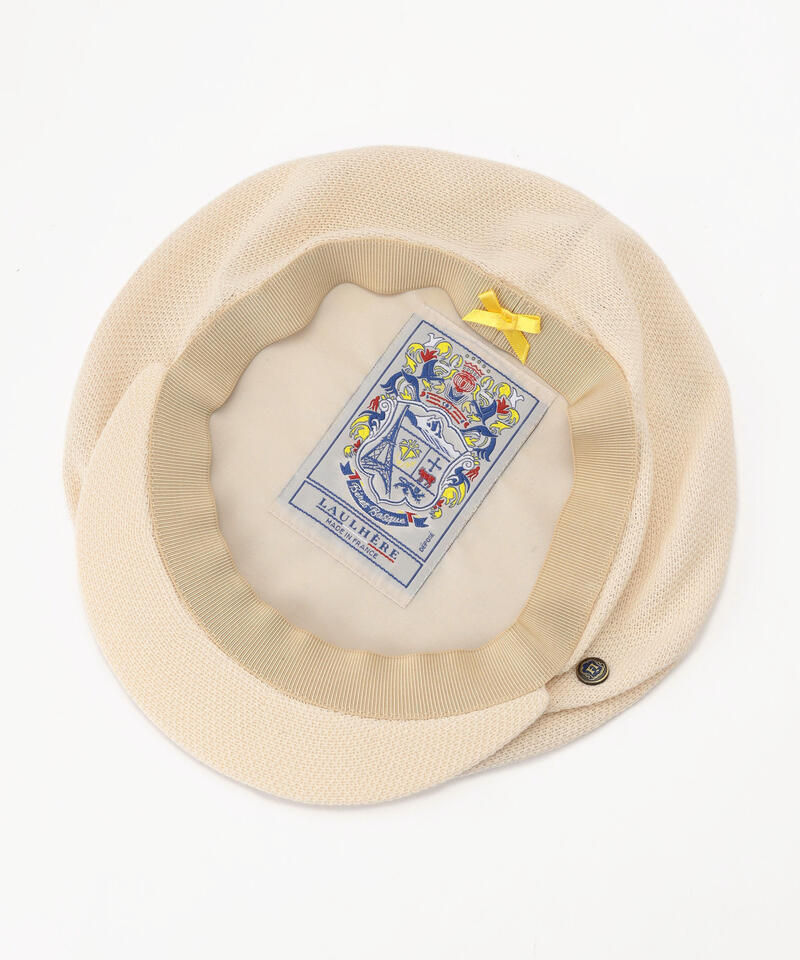 【ロレール】キャスケット/エクリュ コットン/ベレー メンズ レディース/CASQUETA詳細画像5