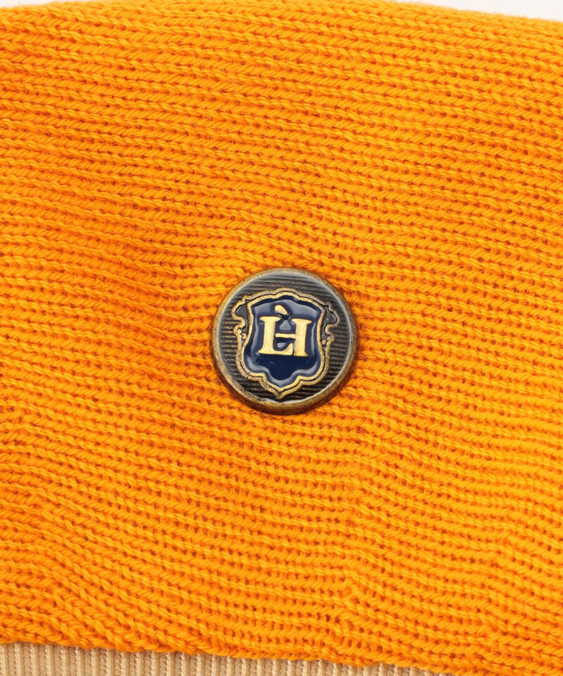 【ロレール】プルマ/オレンジ コットン/ベレー メンズ レディース/PLUMA LAULHERE詳細画像4