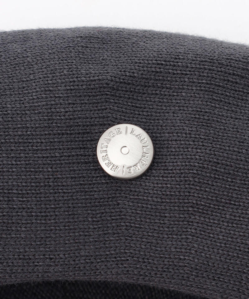 【ロレール】オーセンティック エテ/アンスラジット コットン/ベレー メンズ レディース詳細画像4