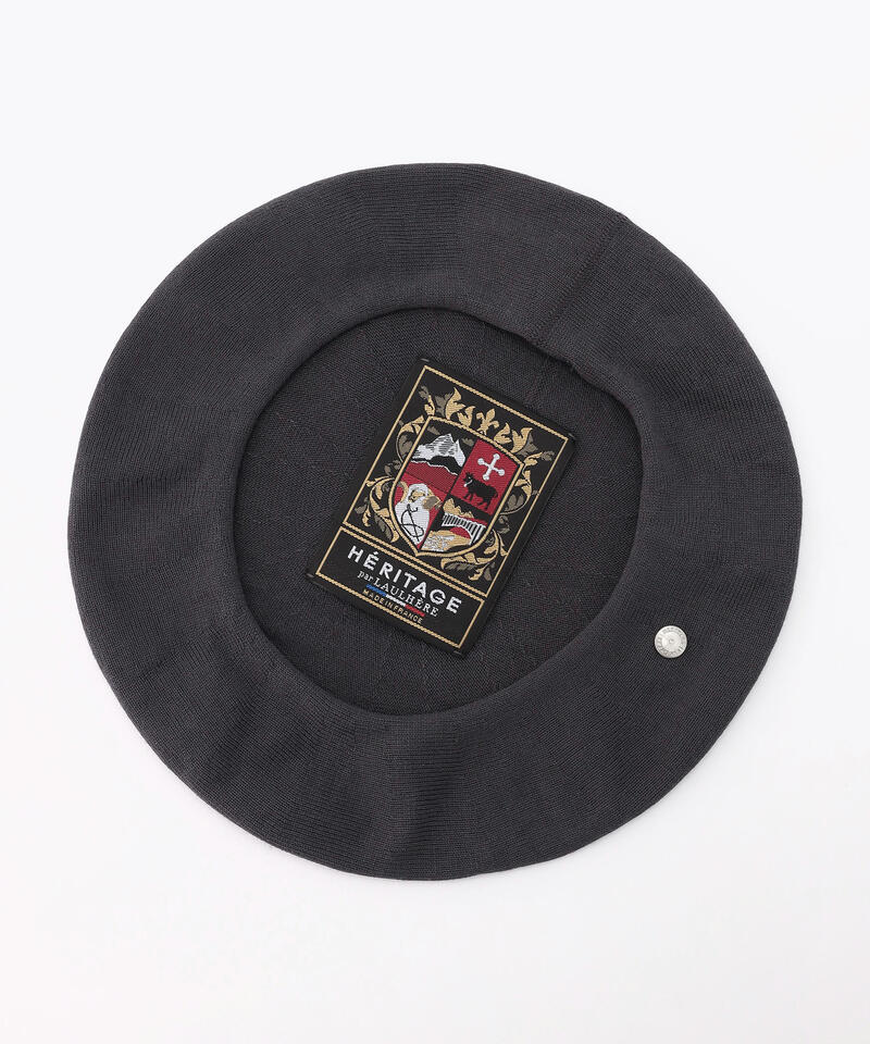 【ロレール】オーセンティック エテ/アンスラジット コットン/ベレー メンズ レディース詳細画像5