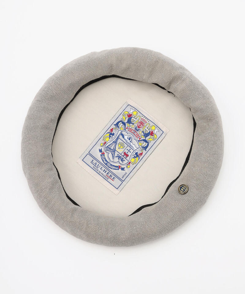 【ロレール】セネシオ/グリ リネン/ベレー メンズ レディース/SENECIO LAULHERE詳細画像5