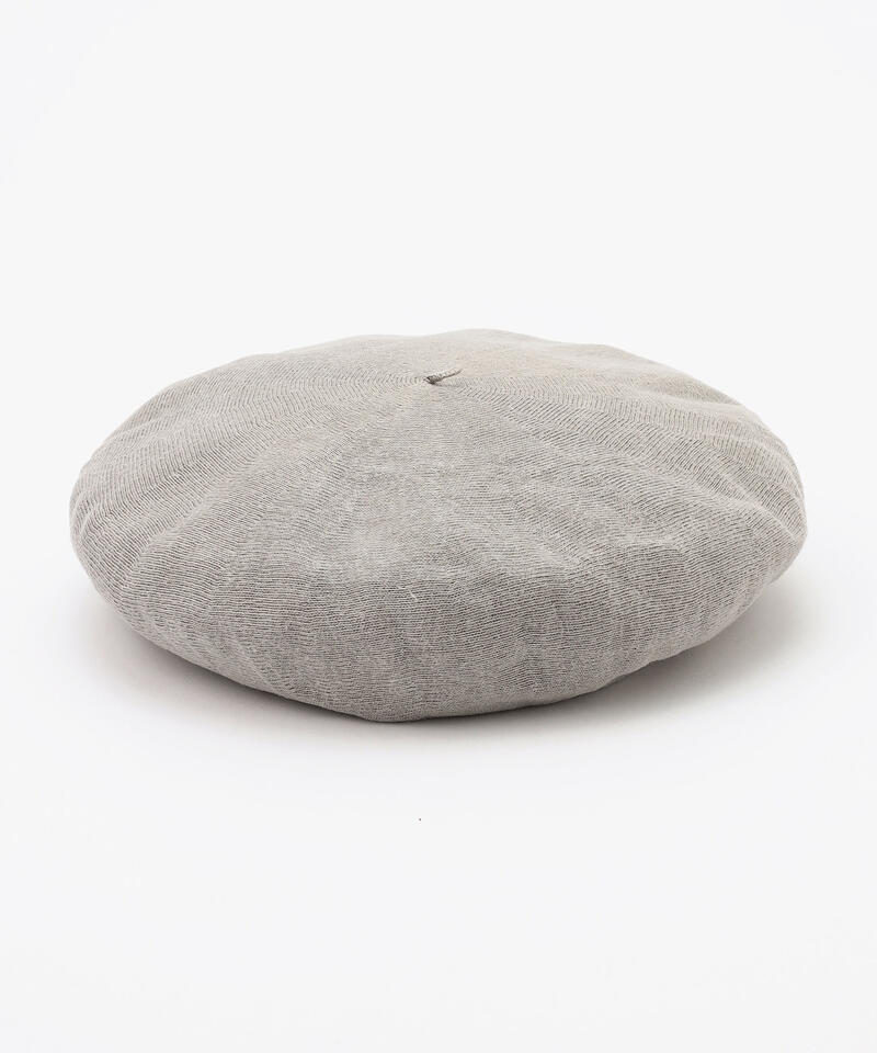 【ロレール】セネシオ/グリ リネン/ベレー メンズ レディース/SENECIO LAULHERE