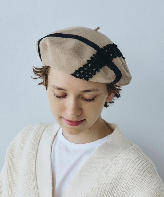 LAULHERE ベレー帽　ロレール LAULHERE ロレール ベレー帽 春夏 レディース 帽子 ローレル