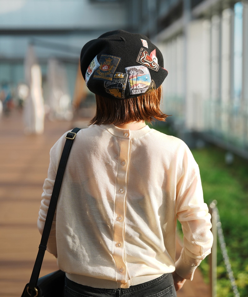 【ロレール】エリダン 11型/ノワール ウール/ベレー メンズ レディース/ERIDAN詳細画像9