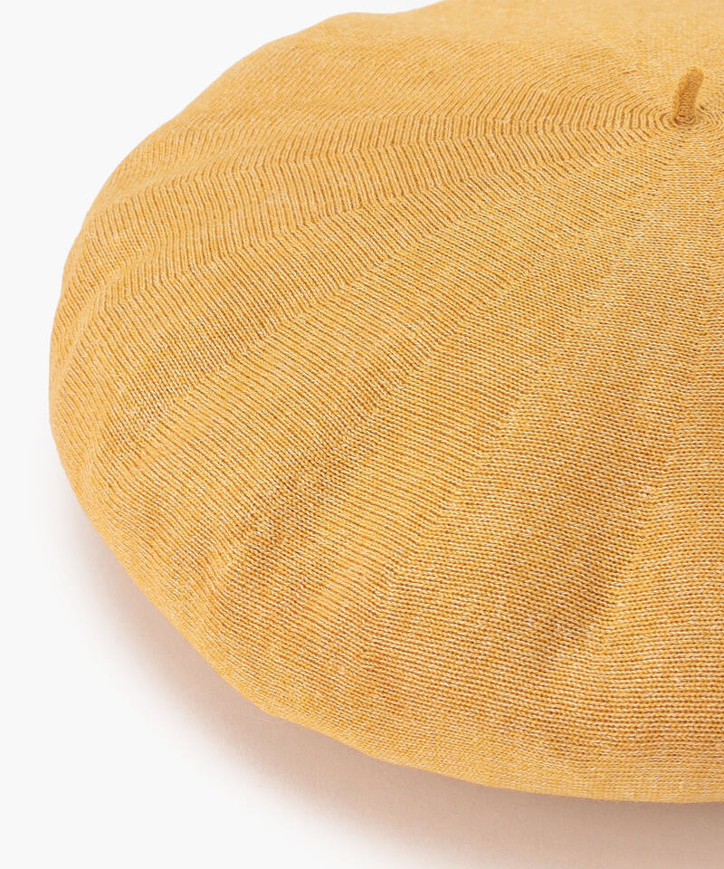 【ロレール】システラ/ゴールド ウール リネン/ベレー メンズ レディース詳細画像3