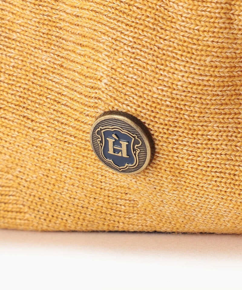 【ロレール】システラ/ゴールド ウール リネン/ベレー メンズ レディース詳細画像4