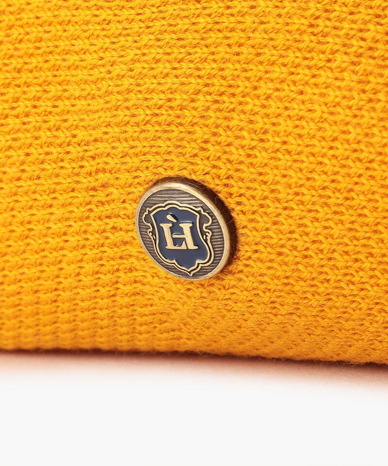 【ロレール】プルムス/ゴールド コットン/ベレー メンズ レディース詳細画像4