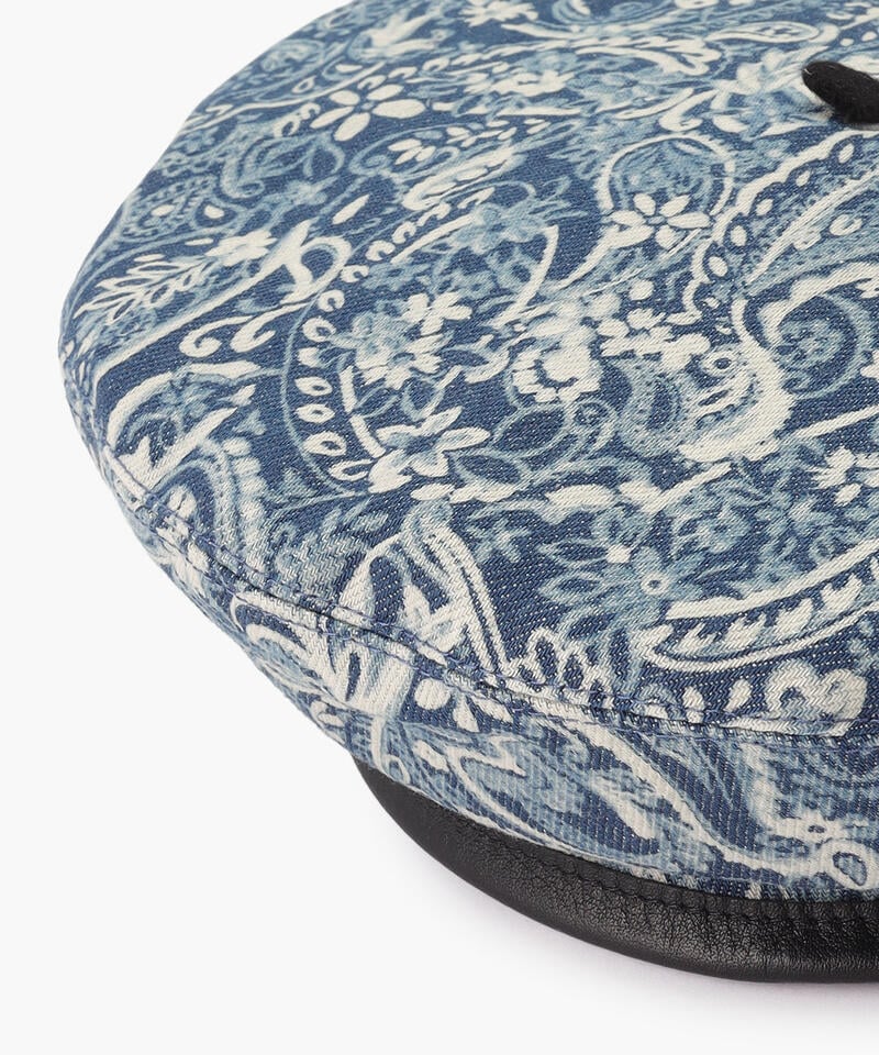 【ロレール×ザ キョウトバッセン】ブルース/ペイズリーライト コットン/ベレー メンズ レディース詳細画像3