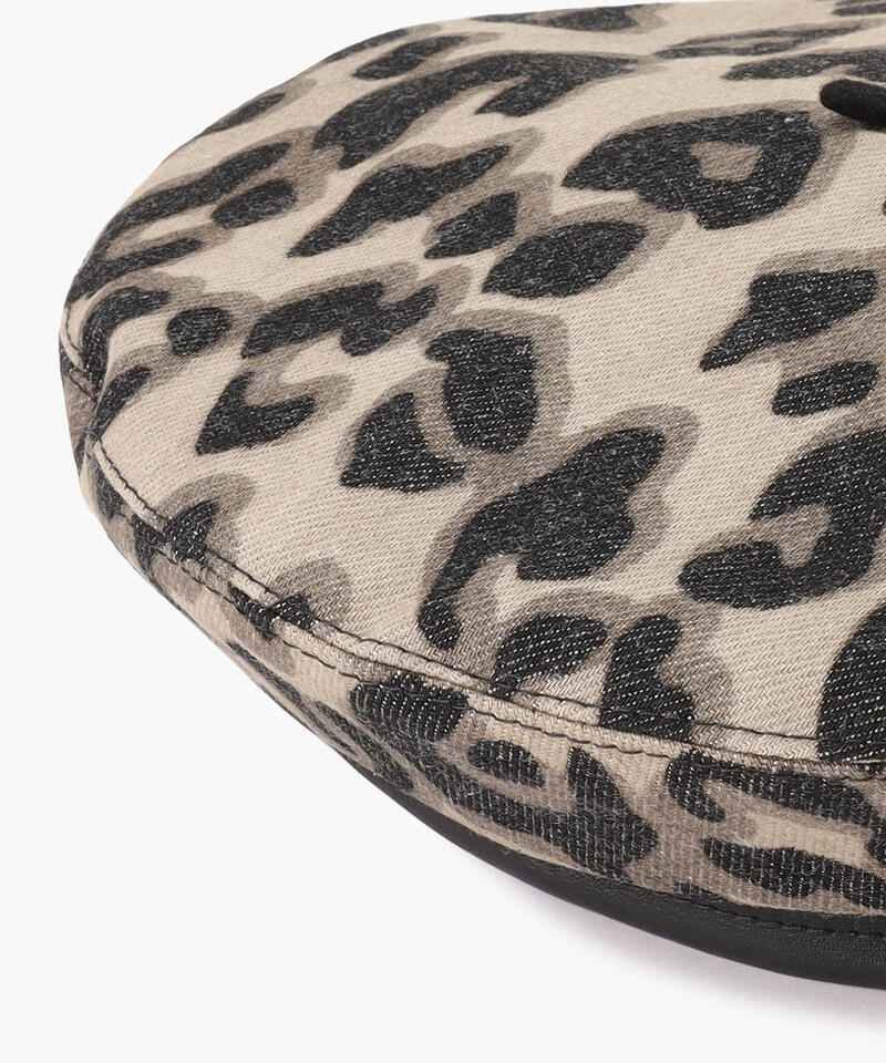 【ロレール×ザ キョウトバッセン】ブルース/レオパード コットン/ベレー メンズ レディース詳細画像3