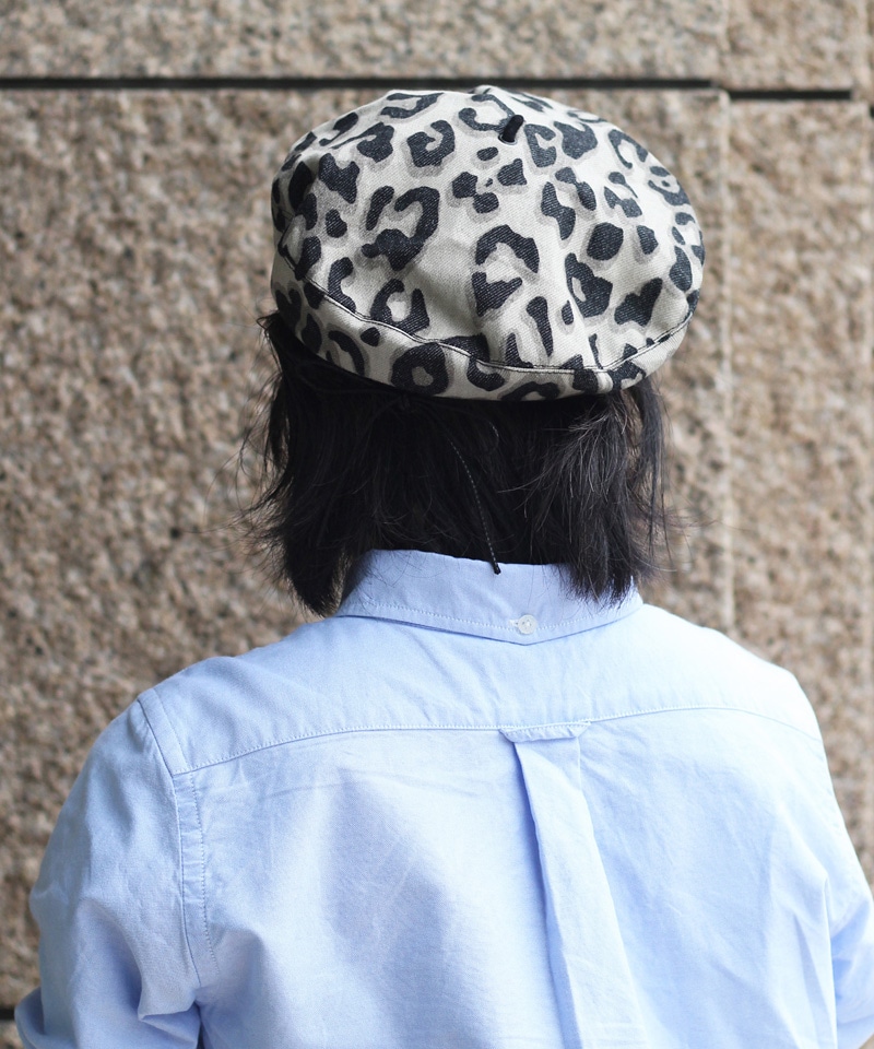 【ロレール×ザ キョウトバッセン】ブルース/レオパード コットン/ベレー メンズ レディース詳細画像7
