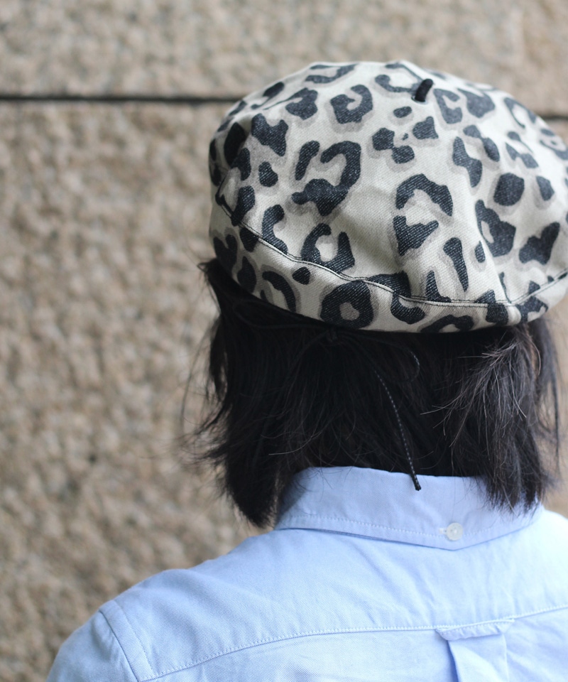 【ロレール×ザ キョウトバッセン】ブルース/レオパード コットン/ベレー メンズ レディース詳細画像8