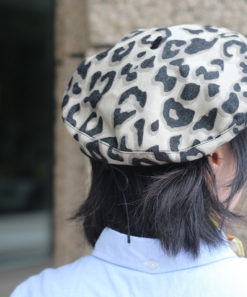 【ロレール×ザ キョウトバッセン】ブルース/レオパード コットン/ベレー メンズ レディース詳細画像9