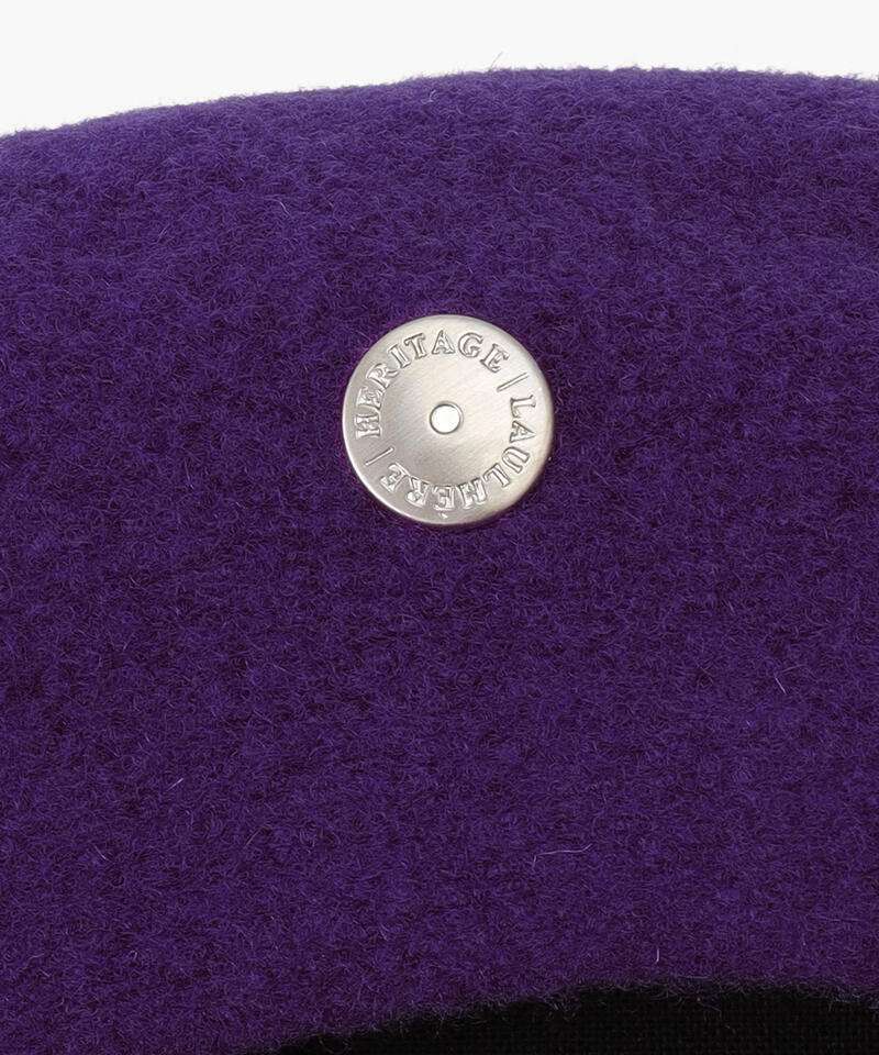 【ロレール】オーセンティック/ミッドナイトプラム ウール/ベレー メンズ レディース詳細画像4