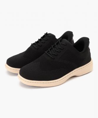 【オーソフィート】レックス ワイド/ブラック テキスタイル/シューズ メンズ/OrthofeetOF00468203