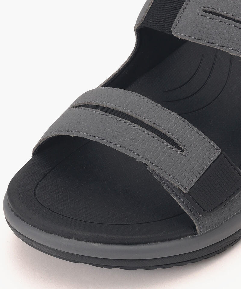 【オーソフィート】ネプチューン ワイド/グレー マイクロファイバー/サンダル メンズ[伝票入]詳細画像4