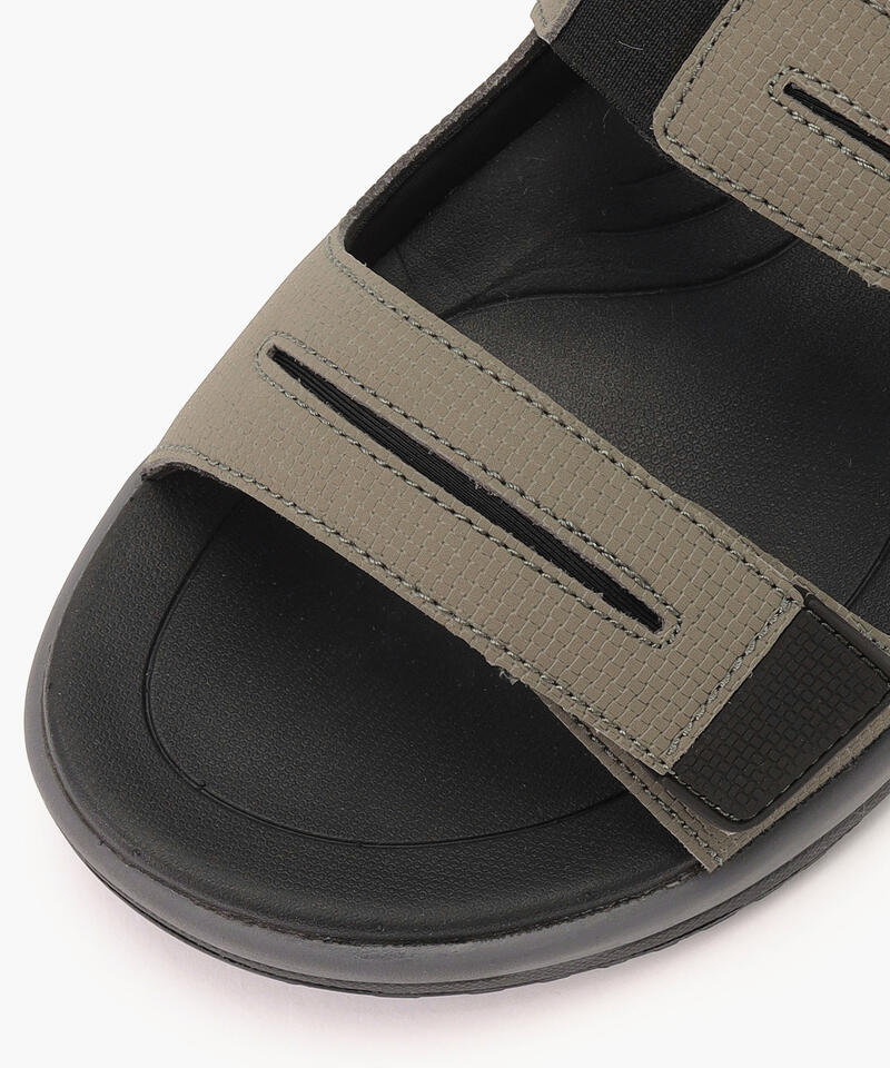 【オーソフィート】ネプチューン ワイド/オリーブ マイクロファイバー/サンダル メンズ詳細画像4