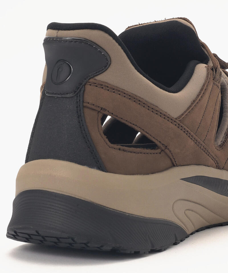 【オーソフィート】サターン ワイド/ブラウン ナチュラルレザー テキスタイル/シューズ メンズ詳細画像5