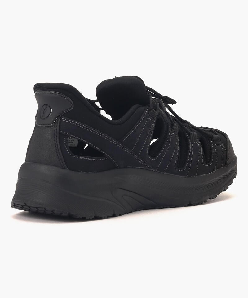 【オーソフィート】サターン ミディアム/ブラック ナチュラルレザー テキスタイル/シューズ メンズ詳細画像3