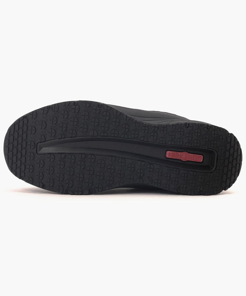 【オーソフィート】サターン ワイド/ブラック ナチュラルレザー テキスタイル/シューズ メンズ詳細画像2