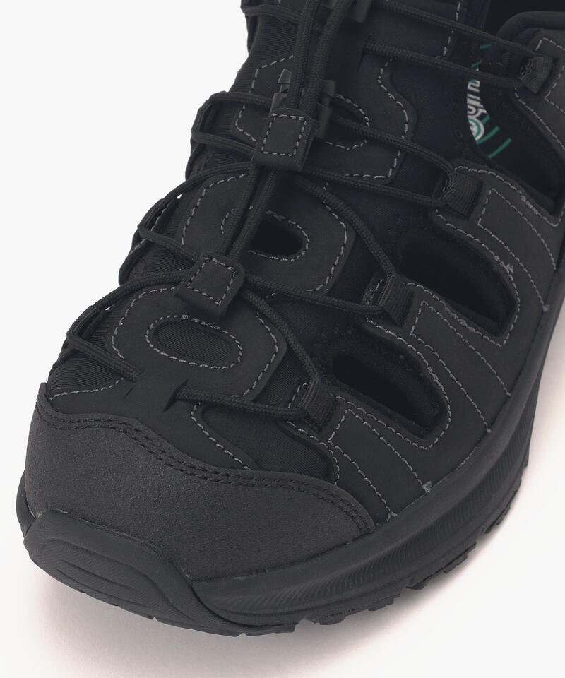 【オーソフィート】サターン ワイド/ブラック ナチュラルレザー テキスタイル/シューズ メンズ詳細画像4