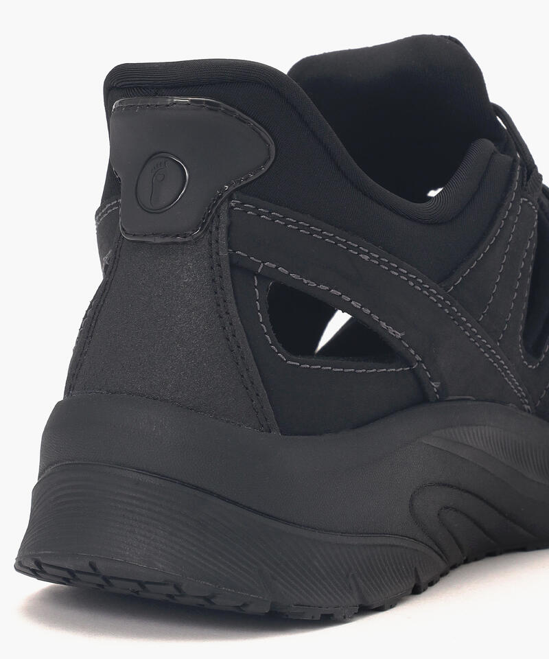 【オーソフィート】サターン ワイド/ブラック ナチュラルレザー テキスタイル/シューズ メンズ詳細画像5