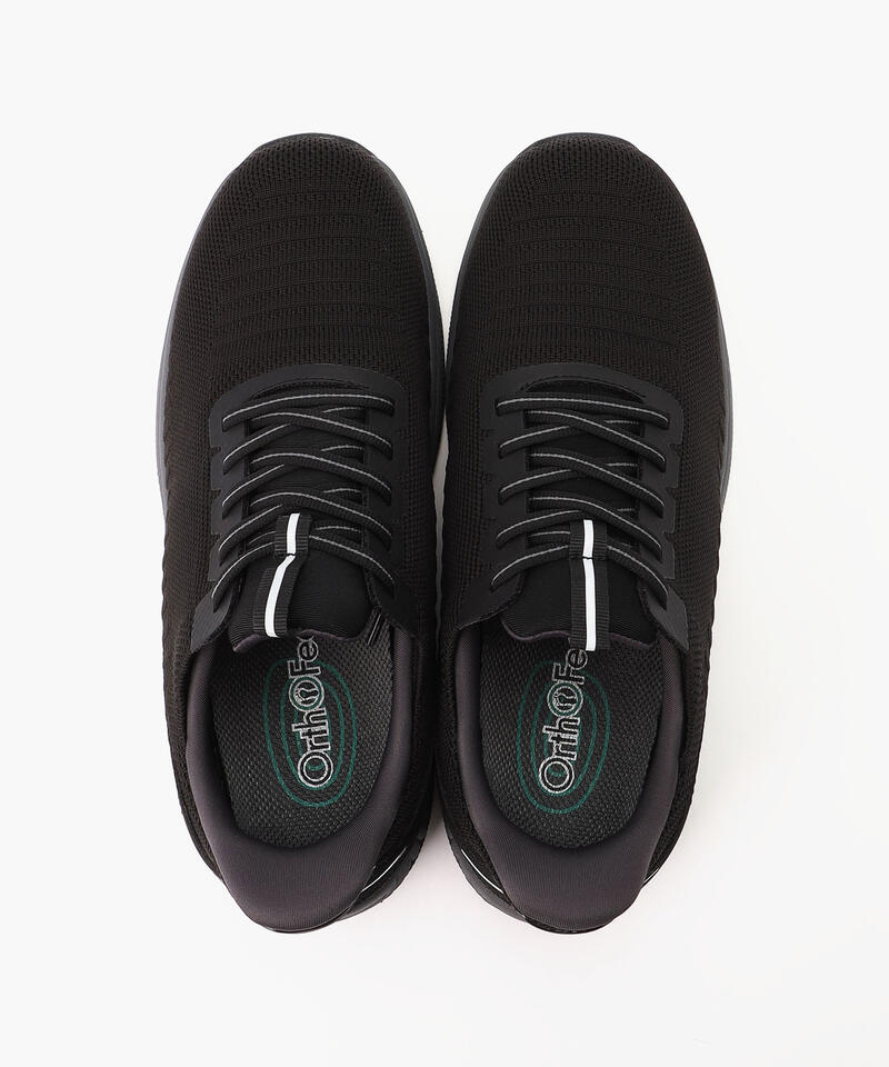 【オーソフィート】ヤリ ミディアム/ブラック テキスタイル/シューズ メンズ/Orthofeet YARI詳細画像6