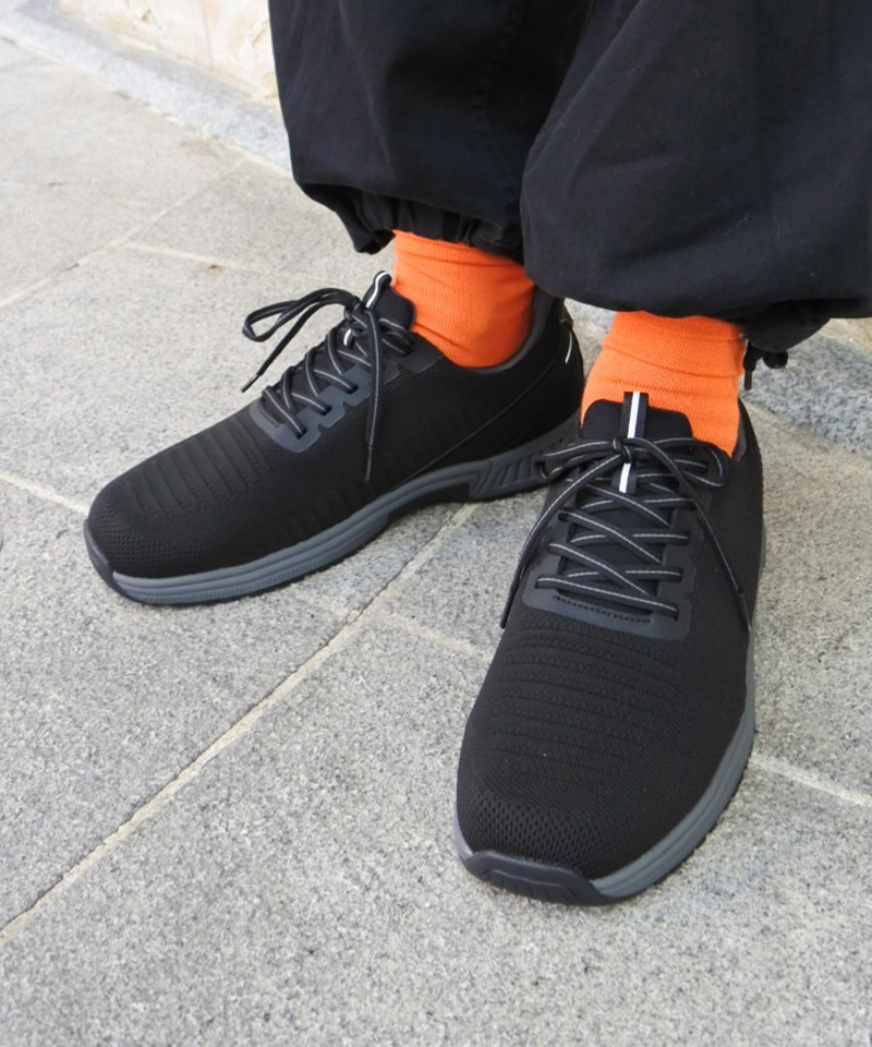 【オーソフィート】ヤリ ミディアム/ブラック テキスタイル/シューズ メンズ/Orthofeet YARI詳細画像9