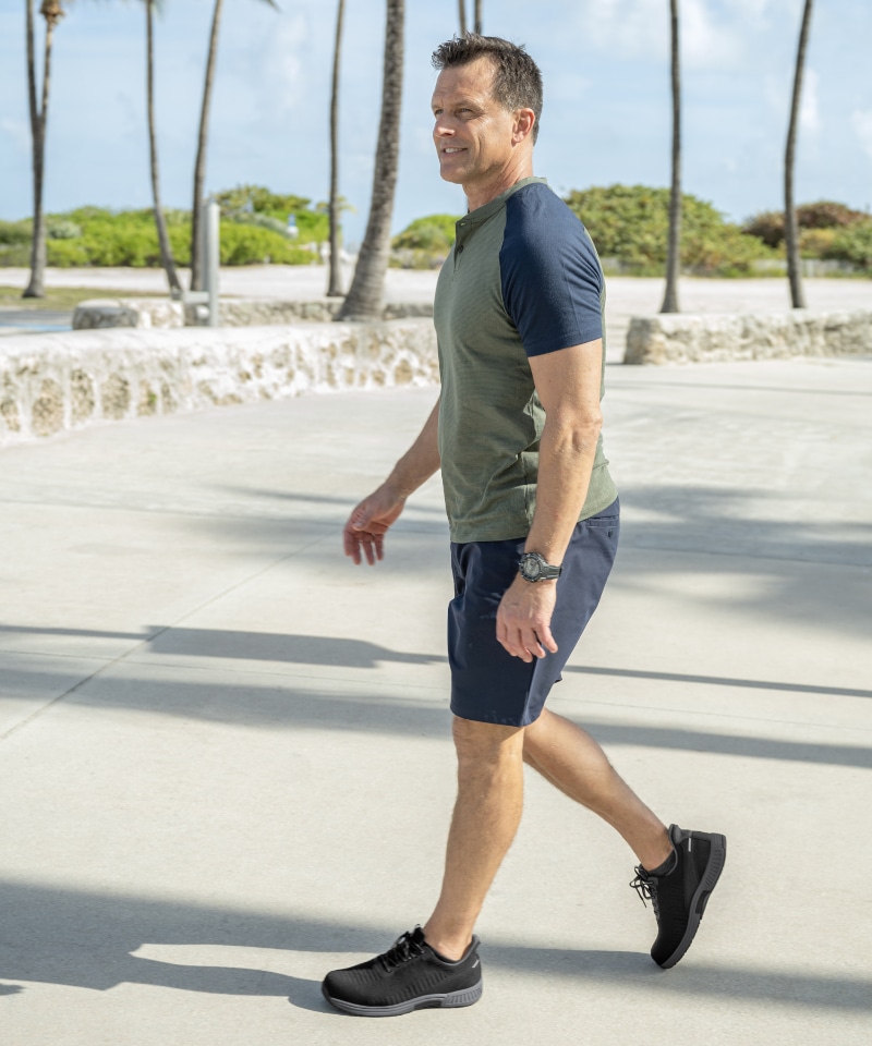 【オーソフィート】ヤリ ワイド/ブラック テキスタイル/シューズ メンズ/Orthofeet詳細画像11