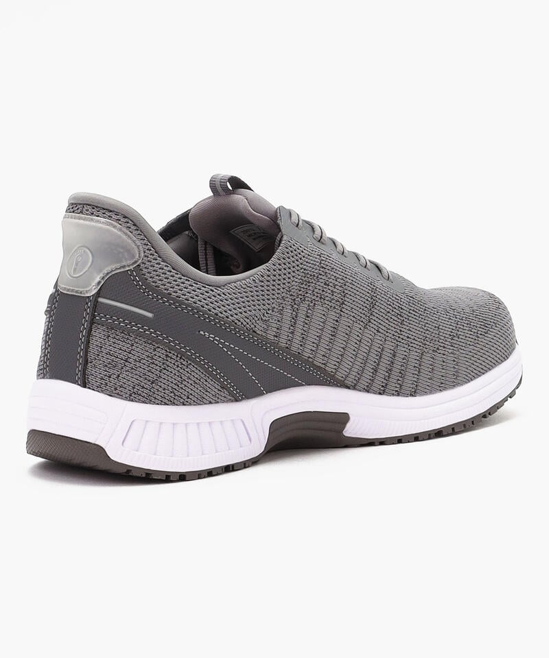 【オーソフィート】ヤリ ミディアム/グレー テキスタイル/シューズ メンズ/Orthofeet YARI詳細画像3