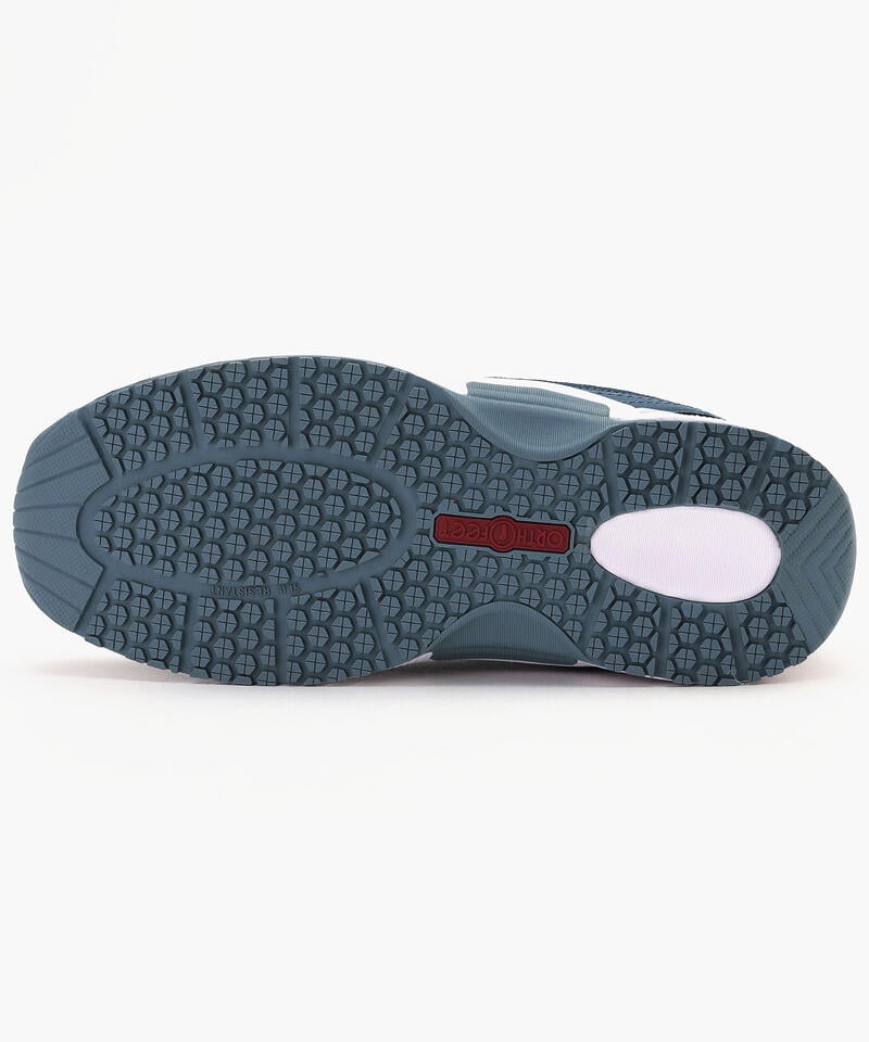 【オーソフィート】ヤリ ミディアム/ブルー テキスタイル/シューズ メンズ/Orthofeet詳細画像2