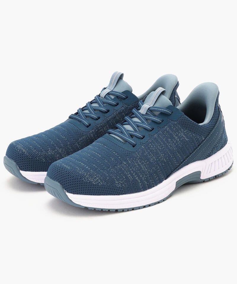 【オーソフィート】ヤリ ミディアム/ブルー テキスタイル/シューズ メンズ/Orthofeet