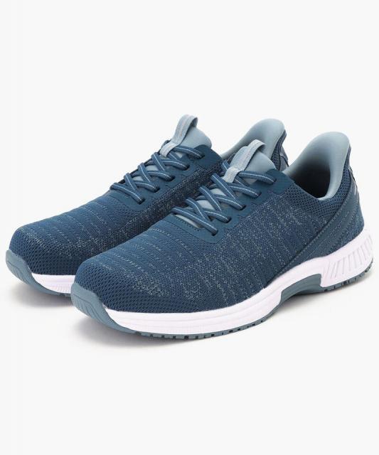 【オーソフィート】ヤリ ミディアム/ブルー テキスタイル/シューズ メンズ/Orthofeet