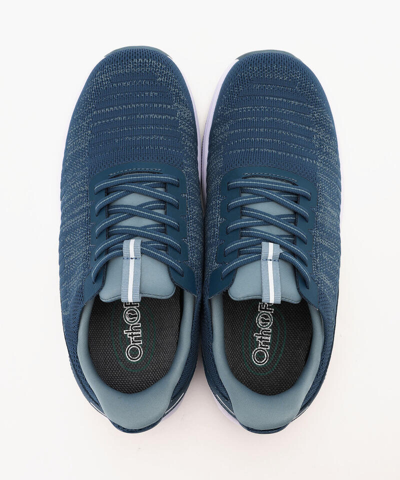 【オーソフィート】ヤリ ワイド/ブルー テキスタイル/シューズ メンズ/Orthofeet詳細画像6