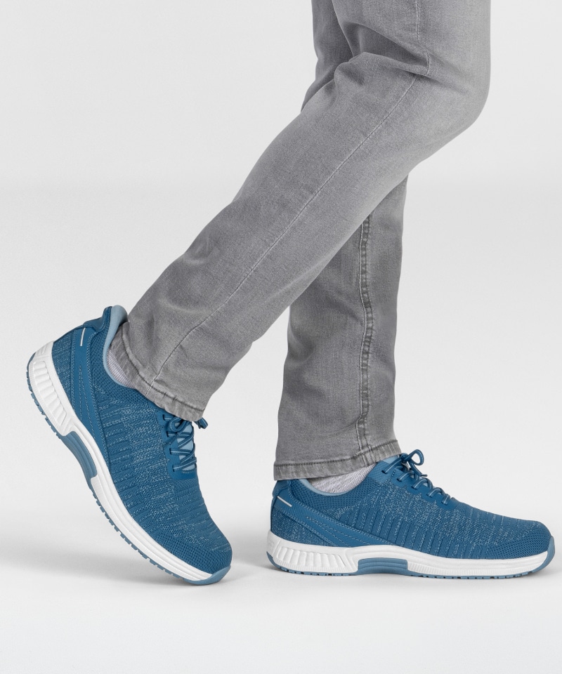 【オーソフィート】ヤリ ワイド/ブルー テキスタイル/シューズ メンズ/Orthofeet詳細画像11