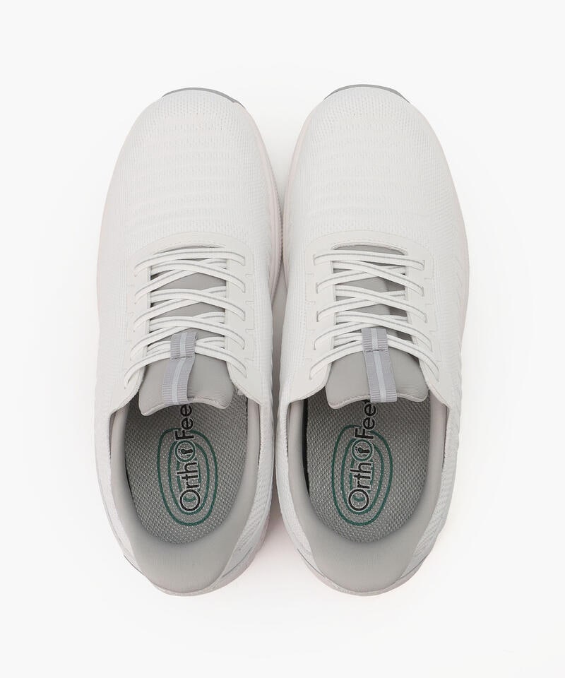 【オーソフィート】ヤリ ミディアム/ホワイト テキスタイル/シューズ メンズ/Orthofeet YARI詳細画像6