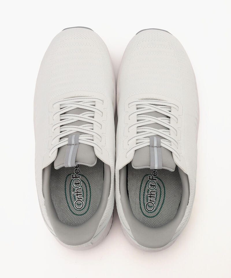 【オーソフィート】ヤリ ワイド/ホワイト テキスタイル/シューズ メンズ/Orthofeet詳細画像6