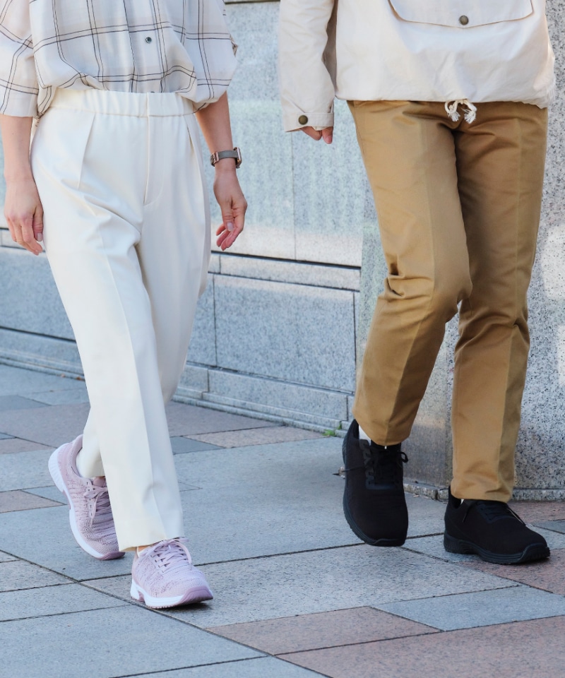 【オーソフィート】ヤリ ミディアム/ブラック テキスタイル/シューズ メンズ/Orthofeet詳細画像12