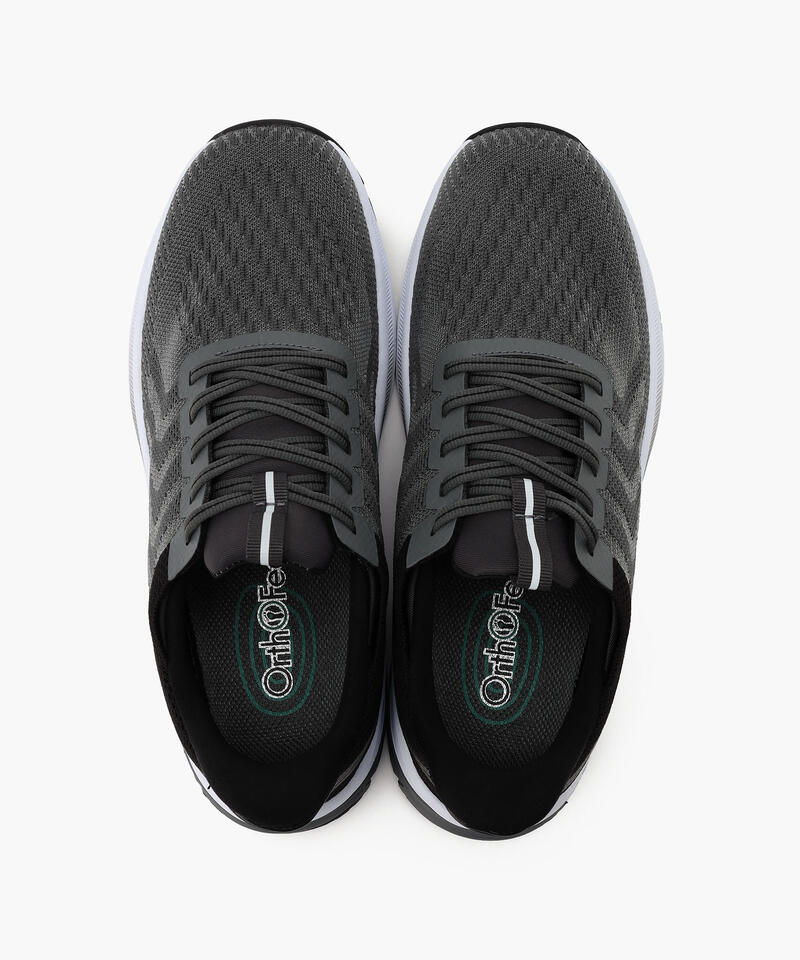 【オーソフィート】ティロス ミディアム/グレー テキスタイル/シューズ メンズ/Orthofeet詳細画像6