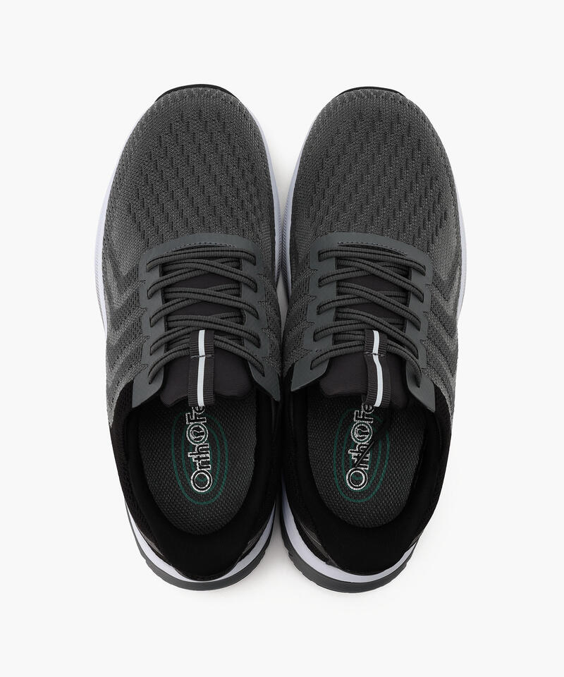 【オーソフィート】ティロス ワイド/グレー テキスタイル/シューズ メンズ/Orthofeet詳細画像6