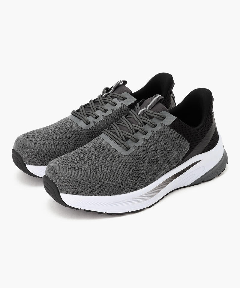 【オーソフィート】ティロス ワイド/グレー テキスタイル/シューズ メンズ/Orthofeet