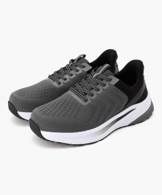 【オーソフィート】ティロス ワイド/グレー テキスタイル/シューズ メンズ/Orthofeet[伝票入]