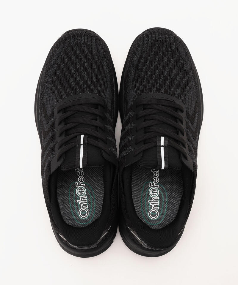 【オーソフィート】ティロス ミディアム/ブラック テキスタイル/シューズ メンズ/Orthofeet[伝票入]詳細画像6