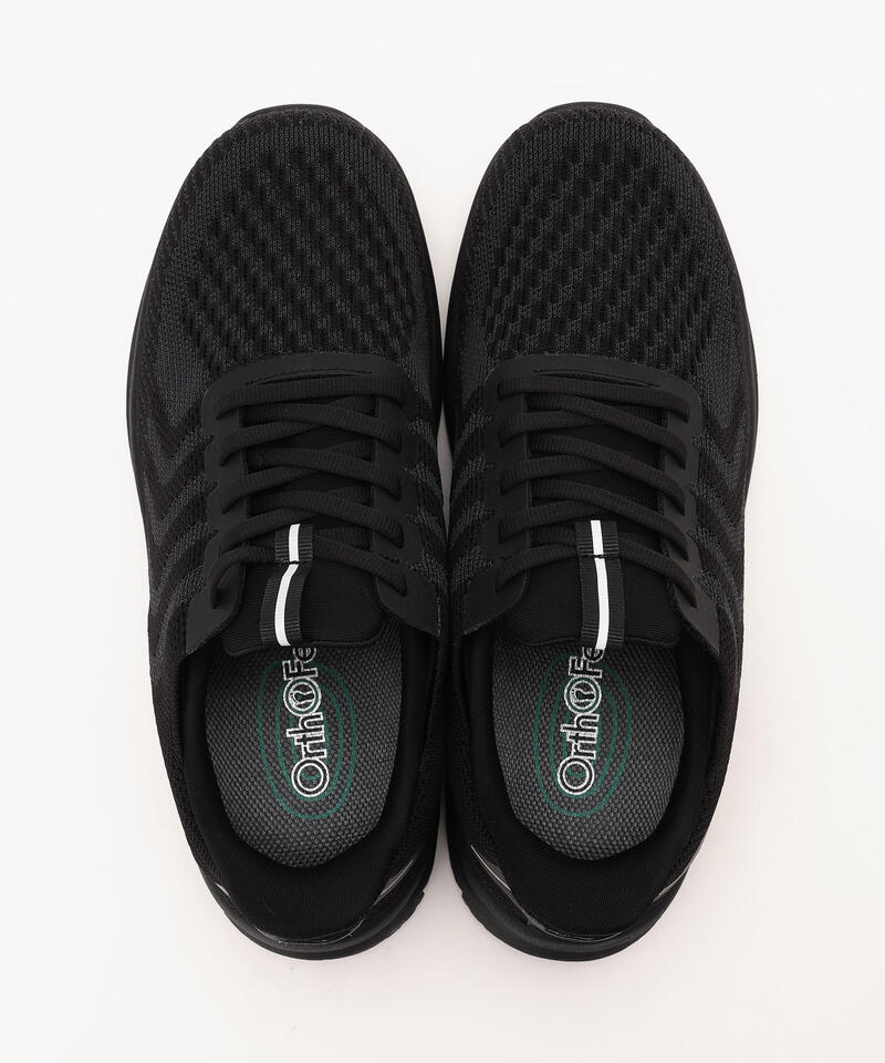 【オーソフィート】ティロス ワイド/ブラック テキスタイル/シューズ メンズ/Orthofeet詳細画像6