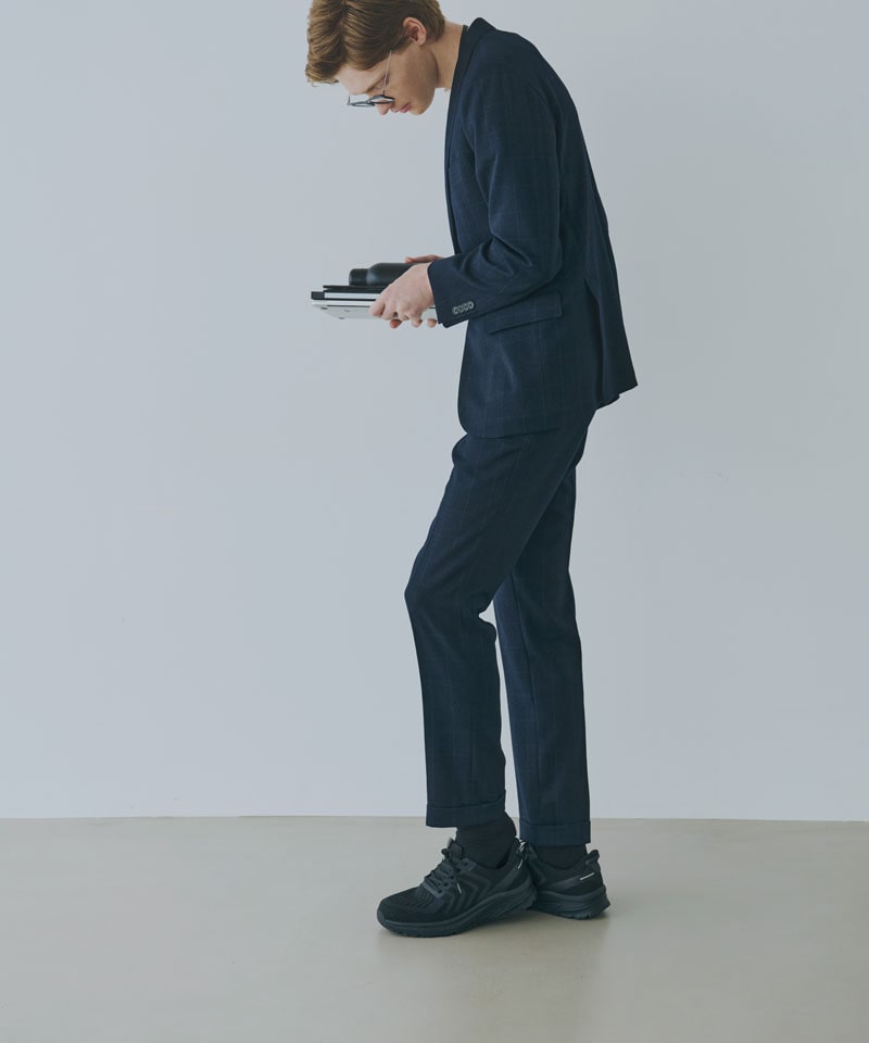 【オーソフィート】ティロス ワイド/ブラック テキスタイル/シューズ メンズ/Orthofeet詳細画像10