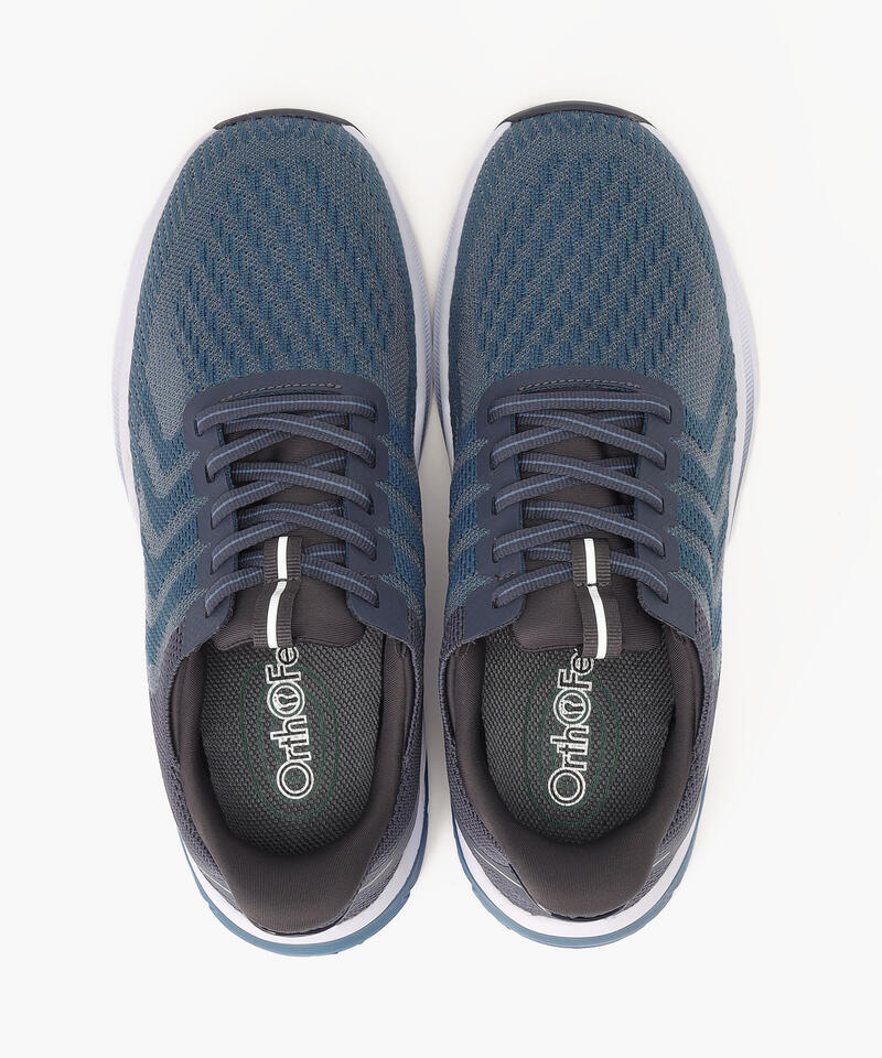 【オーソフィート】ティロス ミディアム/ブルー テキスタイル/シューズ メンズ/Orthofeet詳細画像6