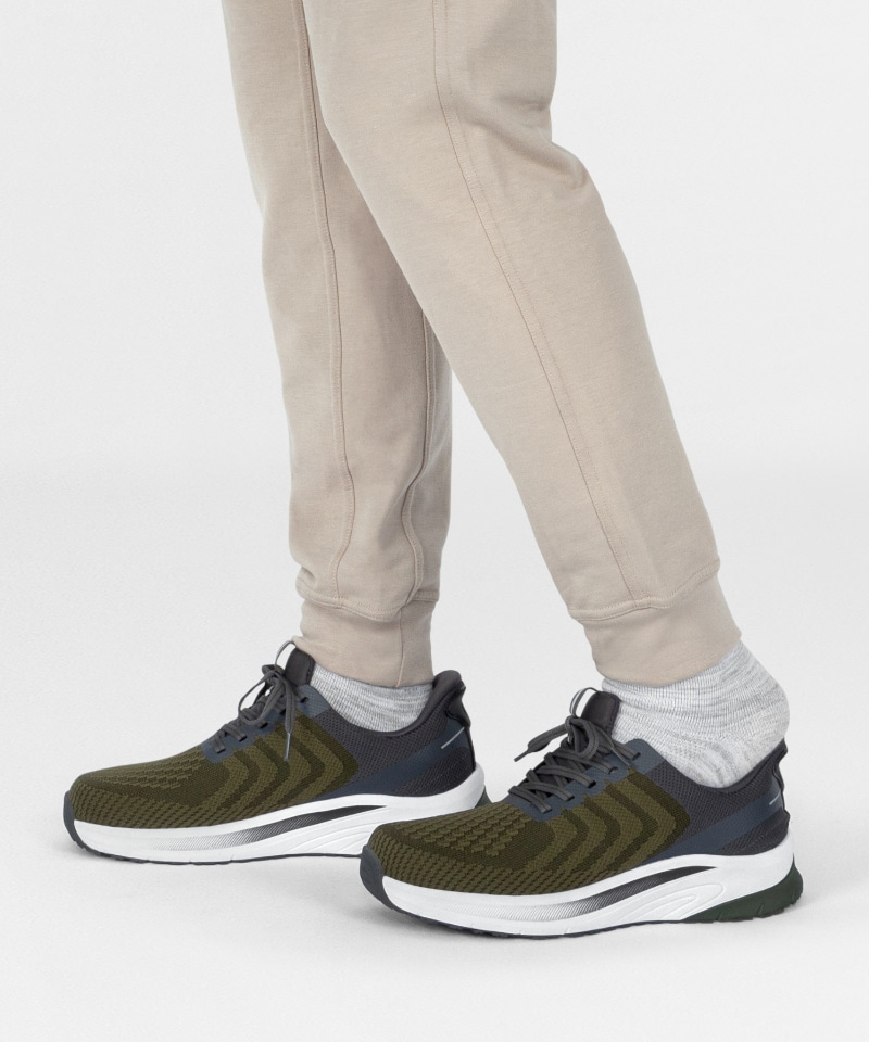 【オーソフィート】ティロス ミディアム/オリーブ テキスタイル/シューズ メンズ/Orthofeet[伝票入]詳細画像15