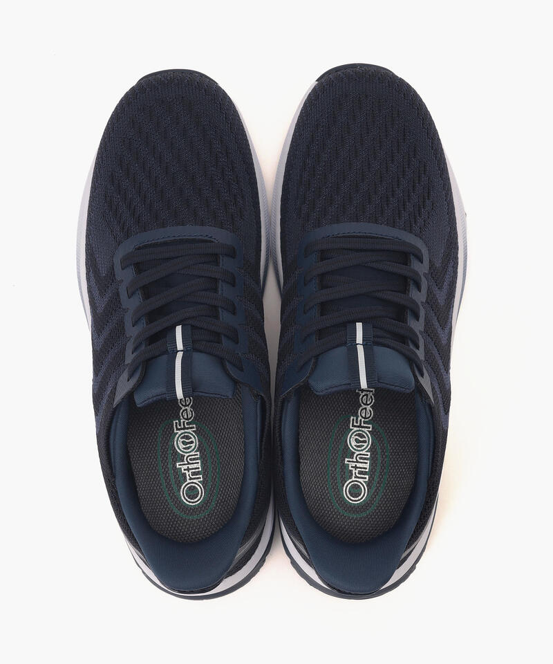 【オーソフィート】ティロス ミディアム/ネイビー テキスタイル/シューズ メンズ詳細画像6