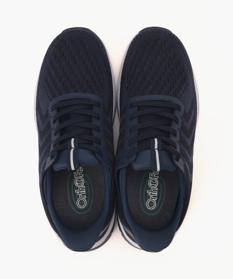 【オーソフィート】ティロス ワイド/ネイビー テキスタイル/シューズ メンズ詳細画像6