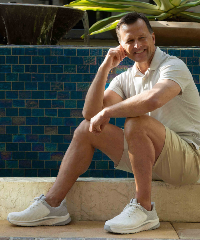 【オーソフィート】ティロス ミディアム/ホワイト テキスタイル/シューズ メンズ/Orthofeet[伝票入]詳細画像9